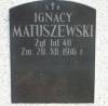 Ignacy Matuszewski, died 1916